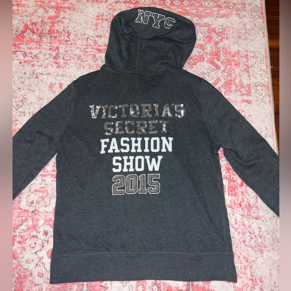 Victoria's Secret Fashion Show Zip Up Hoodie NYC 2015